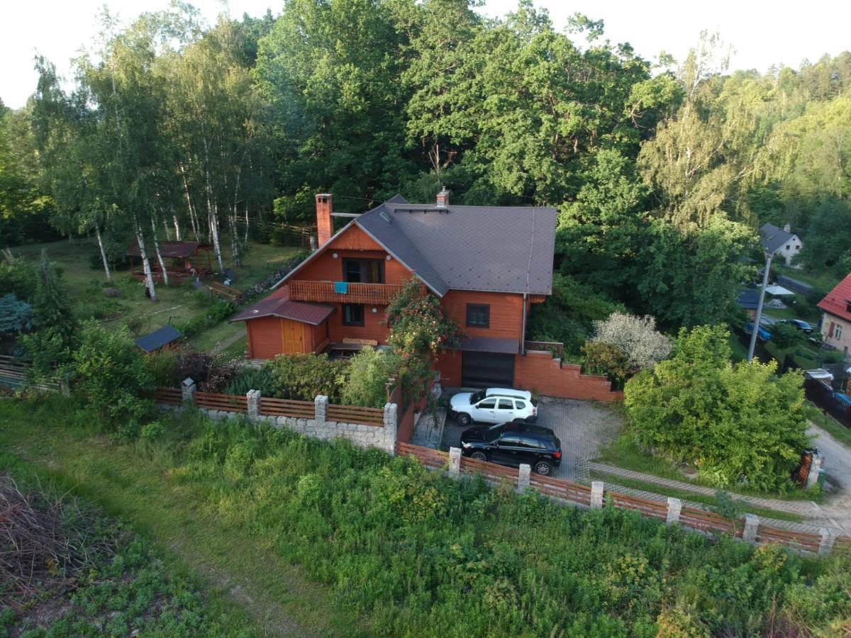 Chata Górska Sowa dla 12 osób, 4 sypialnie,salon z kominkiem Villa Podgórzyn Exterior foto